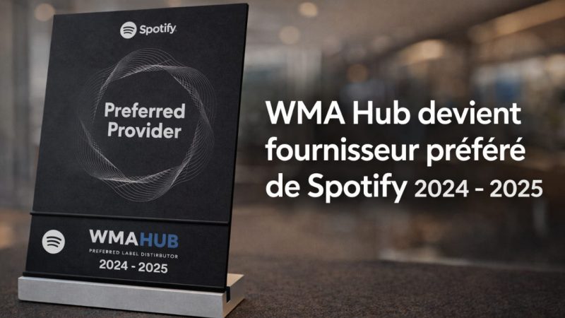 Music: WMA Hub nommé Preferred Provider par Spotify : distribution musicale digitale en RDC et Afrique